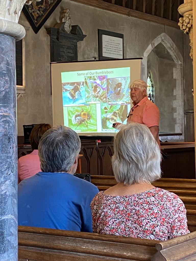 bee presentation at the Bee Fayre