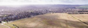 Aerial photo of Manydown