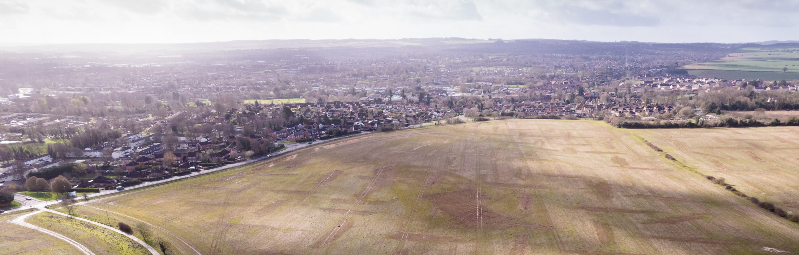 Aerial photo of Manydown